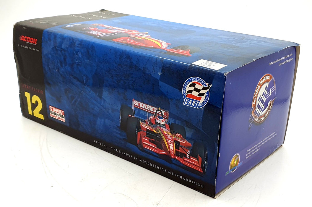 Action 1/18 Scale Diecast W189941578-1 - 1999 Reynard #12 Target J.Vasser