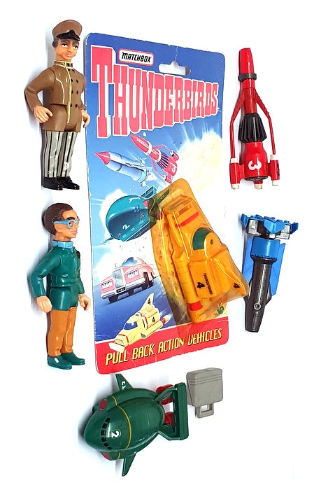Matchbox & Other Brands TB061 - Thunderbirds Toys & Figures 7 Pieces