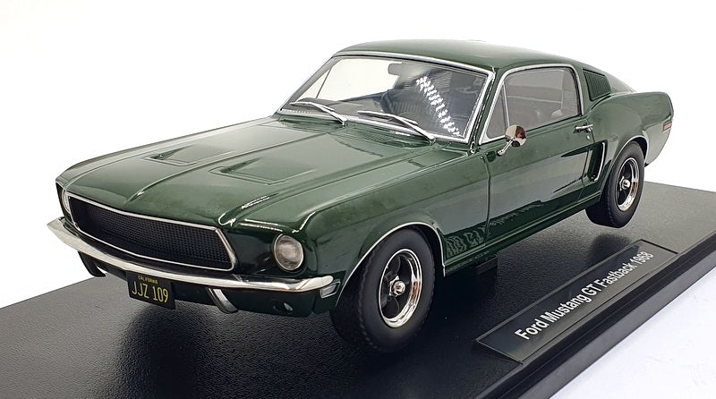 KK Scale 1/18 Scale KKDC181391 - 1968 Ford Mustang GT Fastback - Green