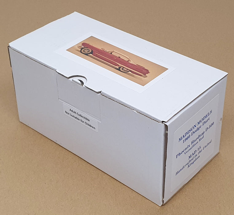 Madison Models 1/43 Scale MAD15 - 1960 Dodge Dart Phoenix Hardtop D-500