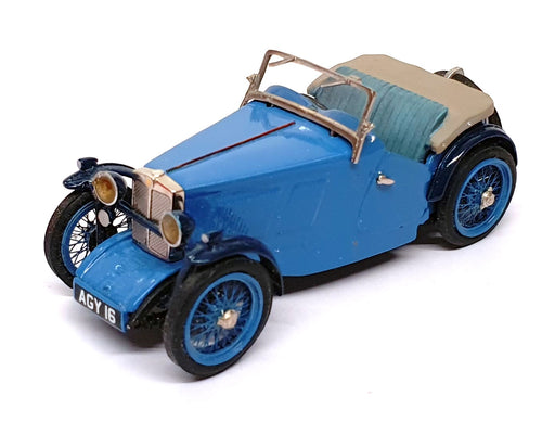 Abingdon Classics 1/43 Scale MR4 - 1932 MG J2 Cycle Wing - 2-Tone Blue