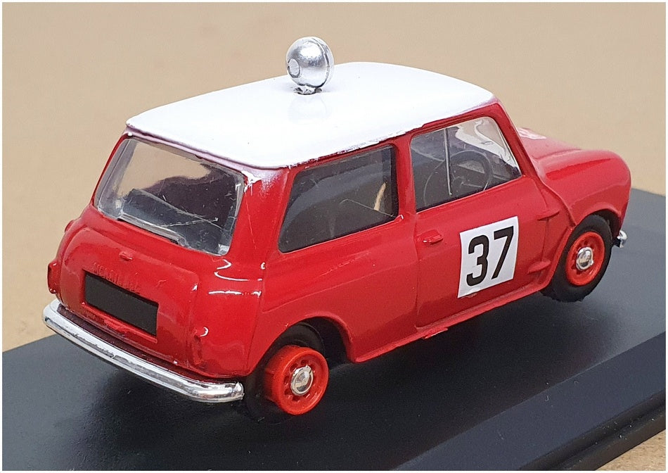 Eligor 1/43 Scale 1111 - 1965 Mini Cooper #37 Monte Carlo Rally - Red/White