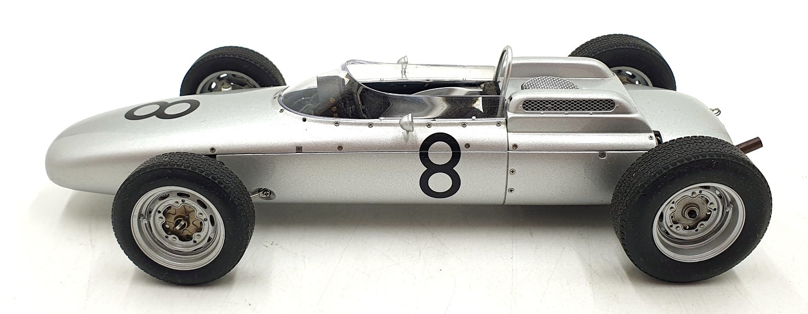 Autoart 1/18 Scale Diecast DC18626H - Porsche 804 F1 #8 - Silver