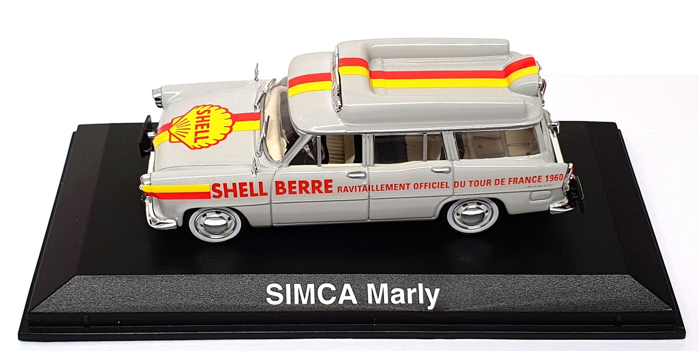 Norev 1/43 Scale Diecast 574053 - 1960 Simca Marly Shell - Grey