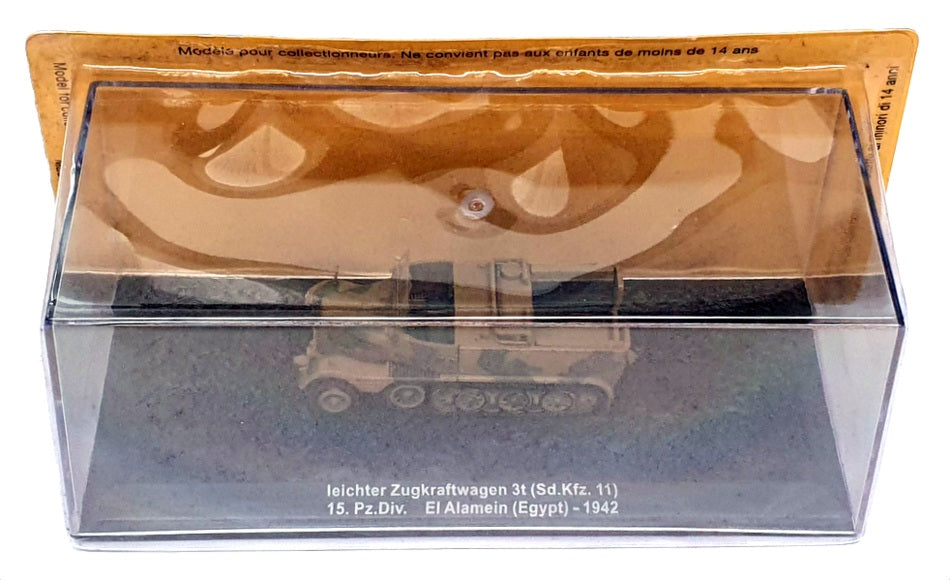 Altaya 1/72 Scale 30523C - Leichter Zugkraftwagen 15. Pz.Div. Egypt 1942