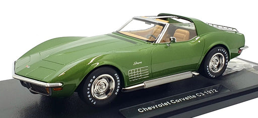 KK Scale 1/18 Scale KKDC181221 - 1972 Chevrolet Corvette C3 - Green