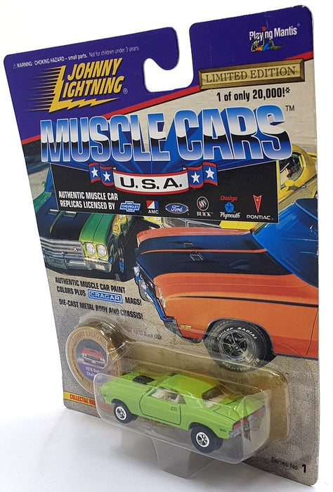 Johnny Lightning 1/64 Scale 202-01 - Muscle Cars USA 1970 Dodge Challenger Green