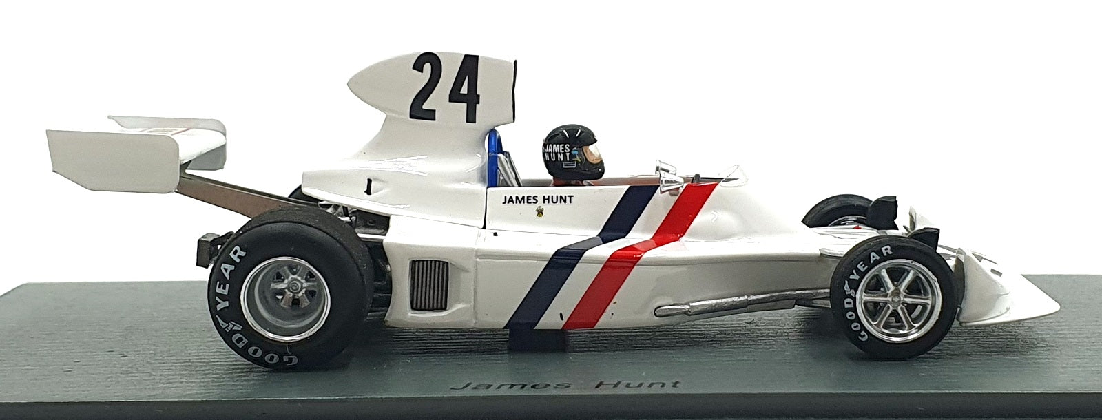 Spark 1/43 Scale S2241 - Hesketh 308 #24 3rd Sweden GP 1974