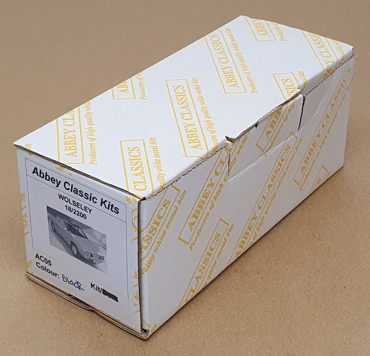 Abbey Classics 1/43 Scale Built Kit AC05 - Wolseley 18/2200 - Black