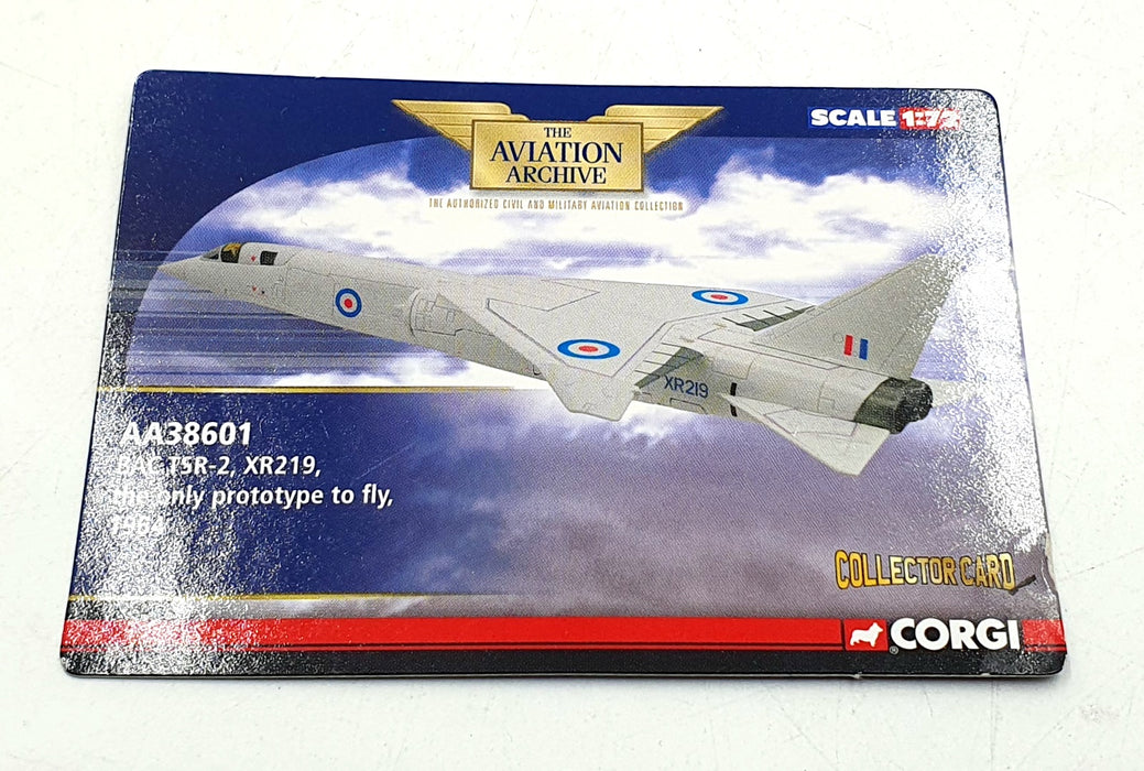 Corgi 1/72 Scale AA38601 BAC TSR-2 XR219 Only Prototype to Fly 1964