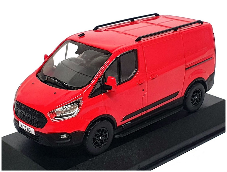 Vanguards 1/43 Scale VA15102 - Ford Transit Custom Trail 2.0 (L1 H1 - Race Red