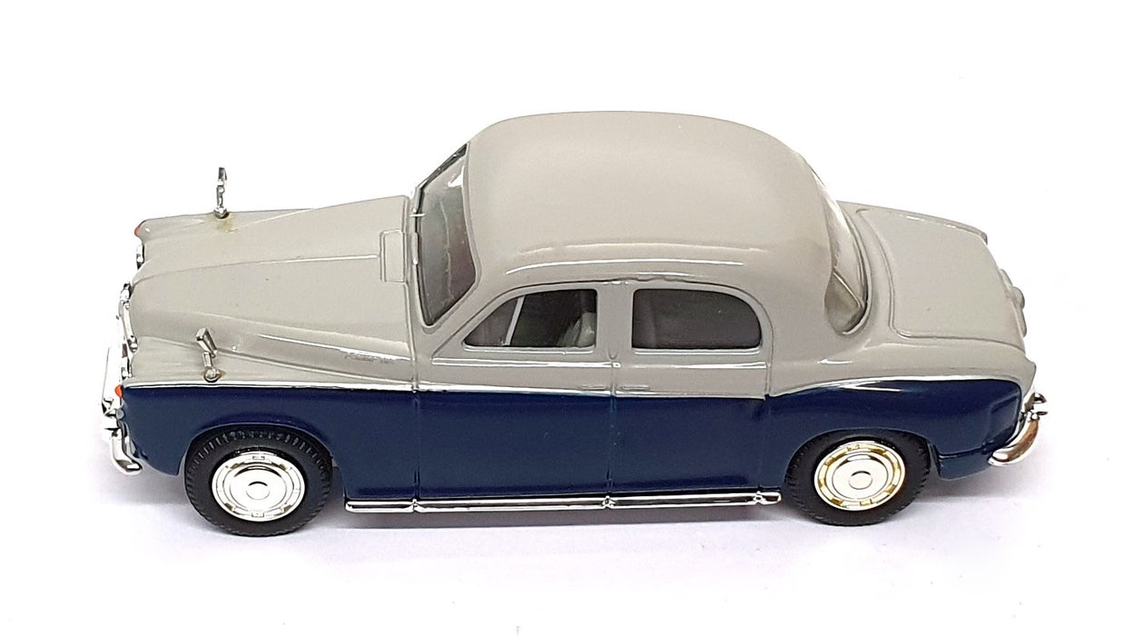 Vanguards 1/43 Scale Diecast VA19004 - Rover P4 - Blue/Grey