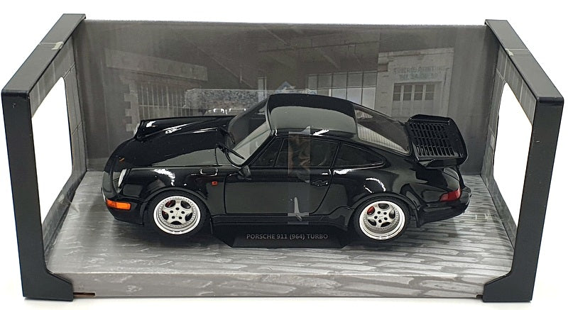 Solido 1/18 Scale S1803404 - Porsche 964 Turbo 1990 - Black