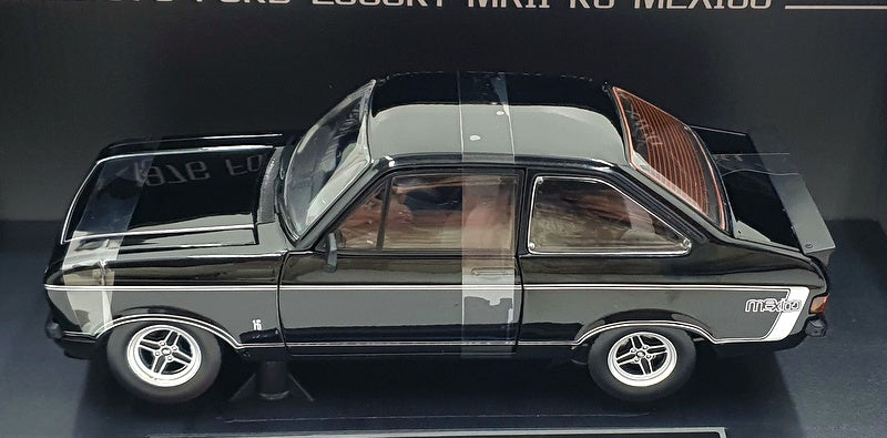 Sun Star 1/18 Scale 4634R - 1976 Ford Escort MKII RS Mexico - Black