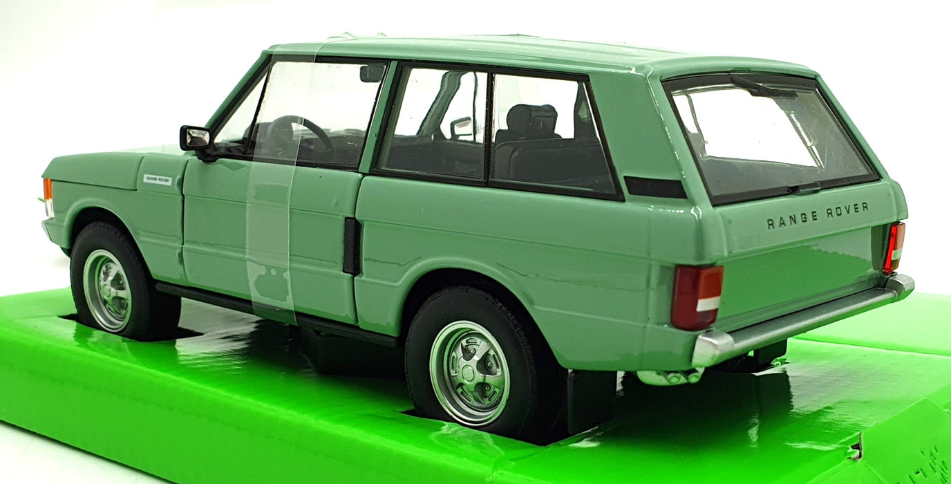 Welly NEX 1/24 Scale Diecast 24128W-Green - 1970 Land Rover Range Rover - Green