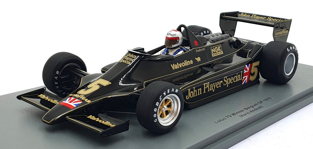 Spark 1/18 Scale 18S366 - Lotus 79 #5 1st Belgium GP 1978