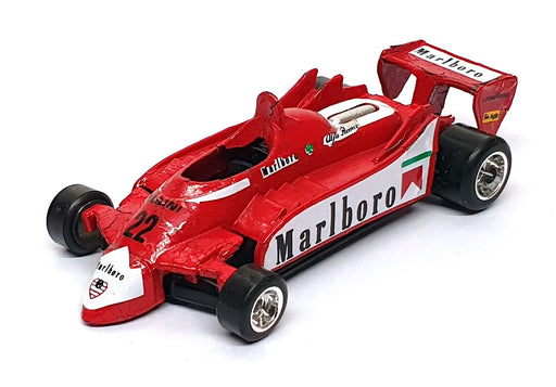 Polistil 1/41 Scale Diecast CE121 - F1 Alfa Romeo Race Car #22 - Red