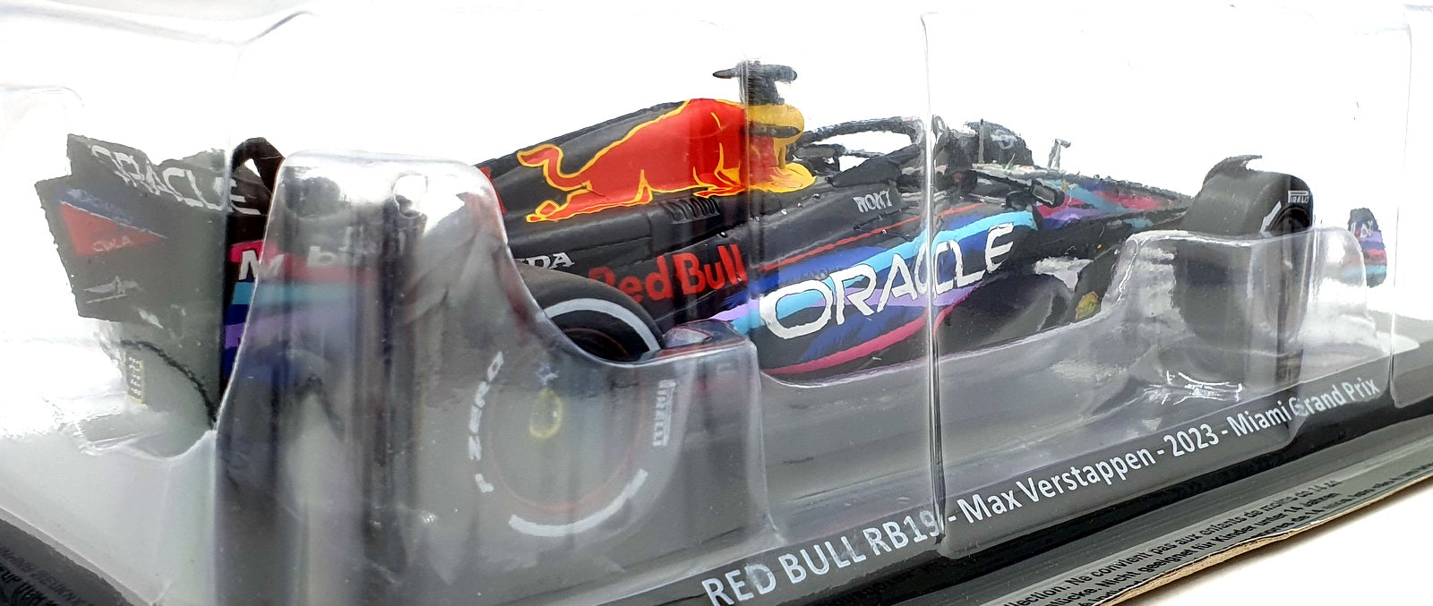 Altaya 1/24 Scale Diecast ALA0099 F1 Red Bull RB19 #1 Miami GP Verstappen 2023