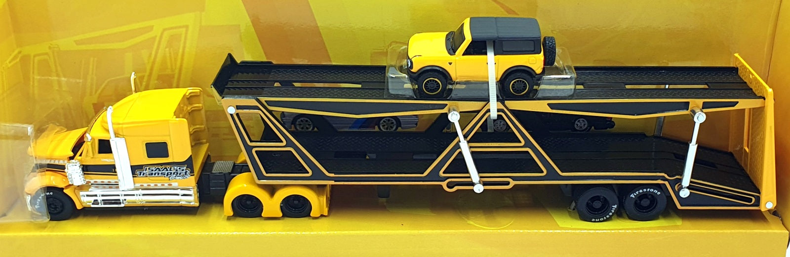 Maisto 1/64 Scale Diecast 11454 International Lonestar/'21 Ford Bronco Badlands