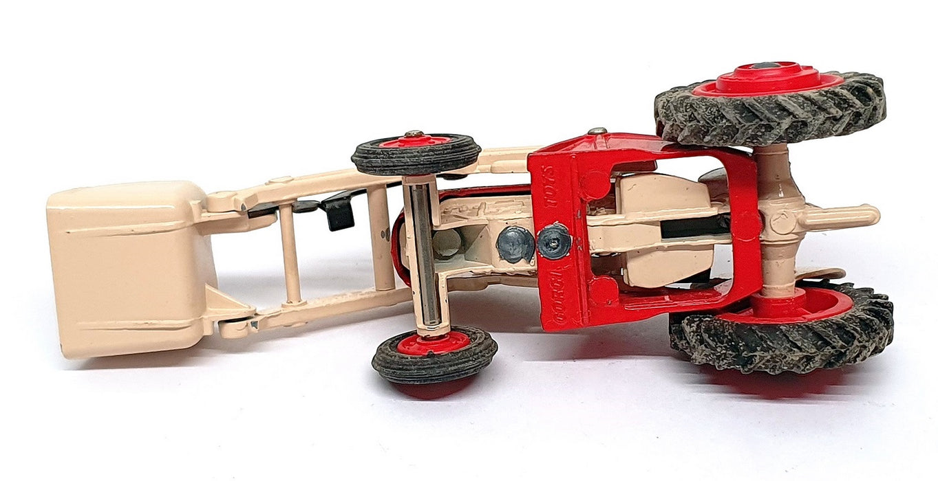 Corgi Original Diecast 53 - Massey Ferguson 65 Tractor With Shovel - Red/Cream