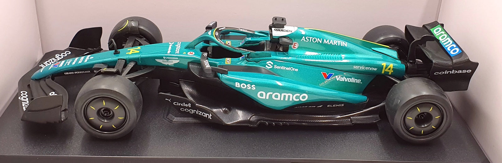 CMJ 1/18 Scale Diecast DC118AMF1 - Aston Martin F1 #14 
