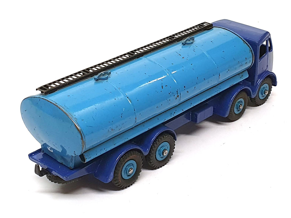  Dinky Toys Original Diecast 504 - Foden 14T Tanker Truck - Blue/Lt. Blue