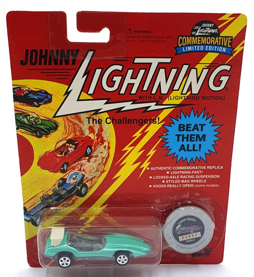 Johnny Lightning 1/64 Scale 100-122 The Challengers Custom Spoiler - Mint Green