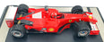 Hot Wheels 1/18 Scale Diecast 11326B Ferrari F2001 Michael Schumacher W/C