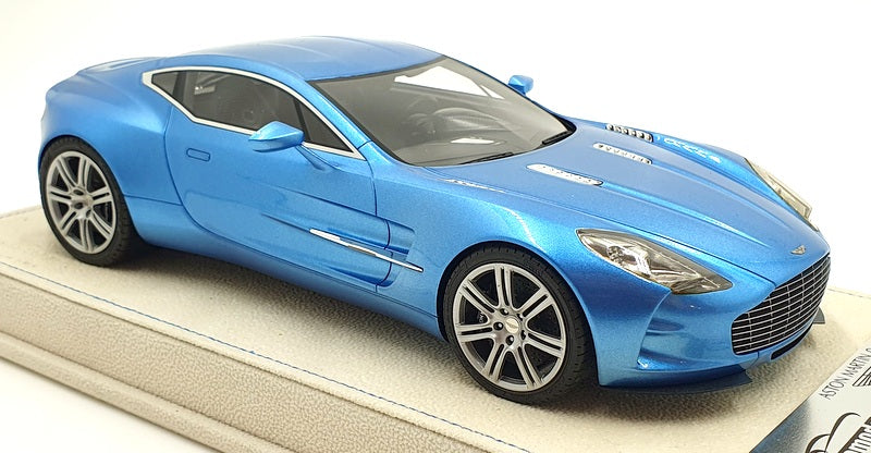 Tecnomodel 1/18 Scale TM25225 - Aston Martin One 77 2010 - Met Blue