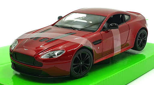 Welly NEX 1/24 Scale Diecast 24129W-T.RD - Aston Martin Vantage - Met. Red