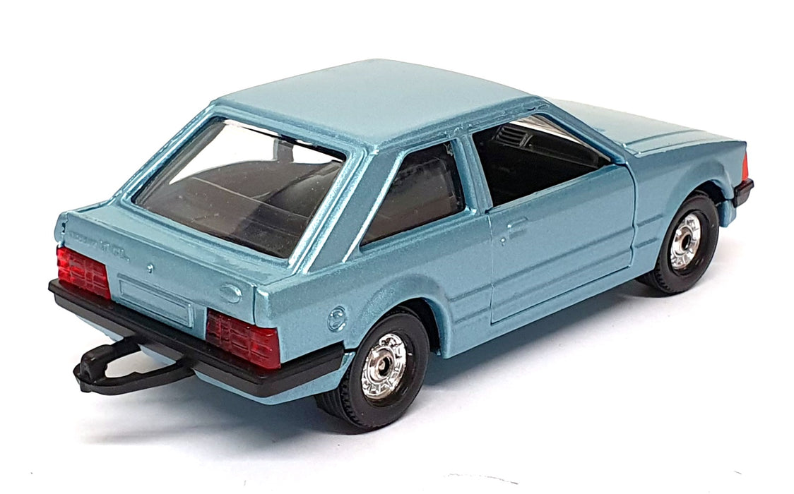 Corgi Original Diecast 334 - Ford Escort 1.3 GL Europe - Met. Lt. Blue