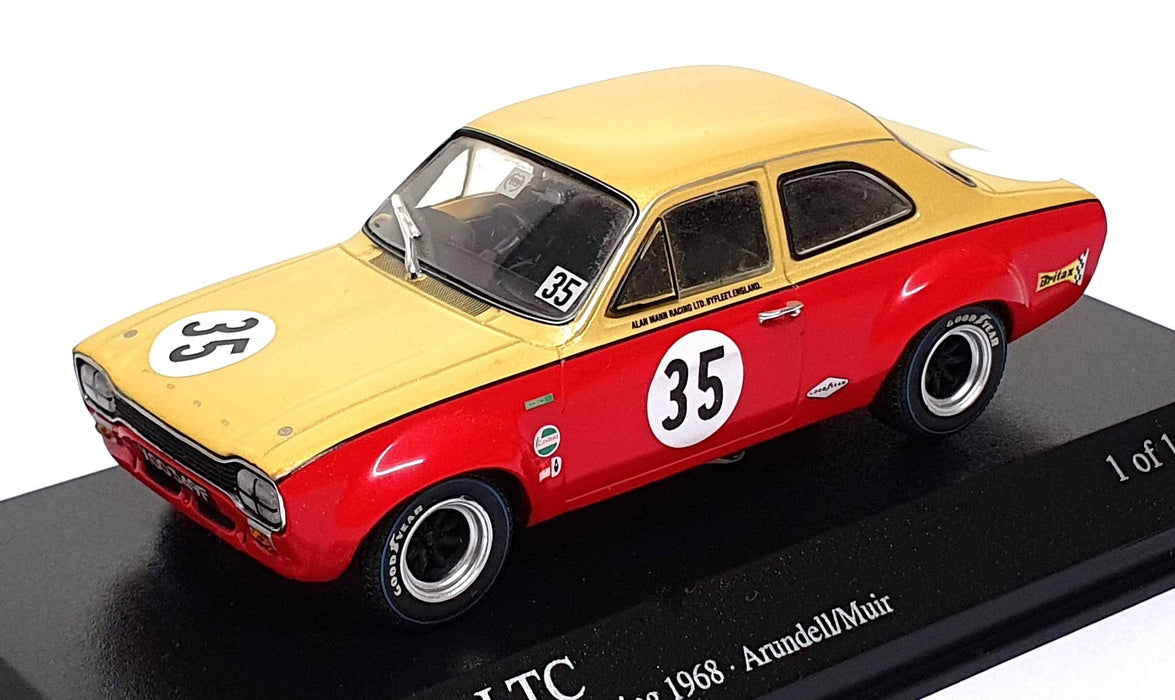 Minichamps 1/43 Scale 400 688135 - Ford Escort I TC #35 ADAC GP der TW 1968