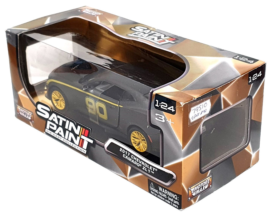 Motor Max 1/24 Scale 79510 - 2017 Chevrolet Camaro ZL1 #90 - Grey