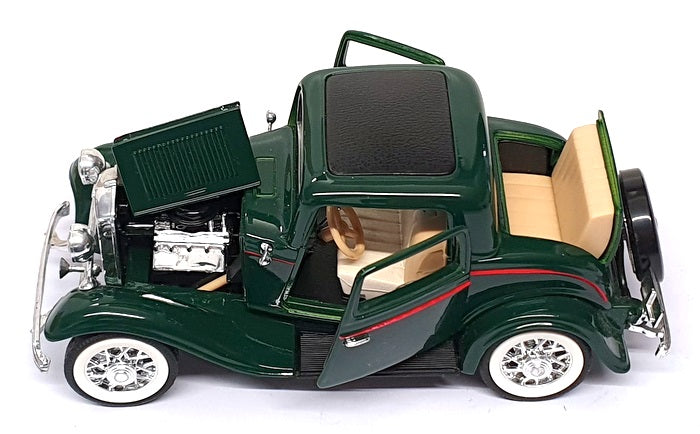 Sunnyside 17.5cm Long Diecast SS32G - 1932 Ford 3 Window Coupe - Green