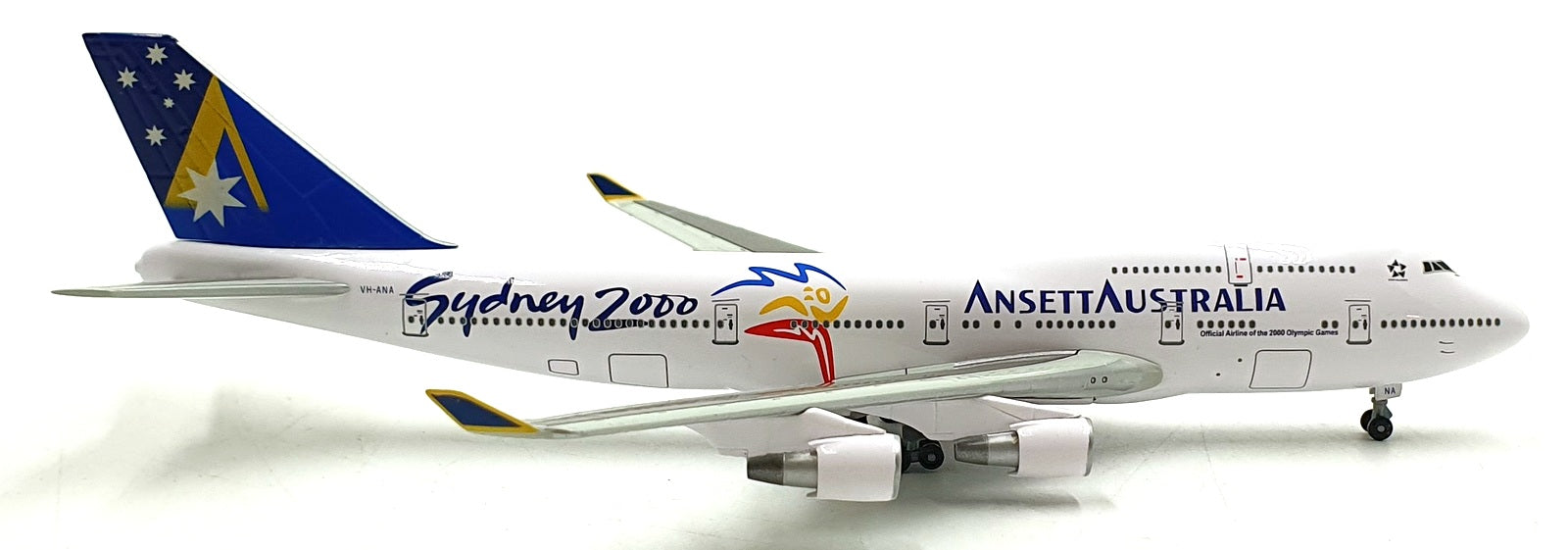 Twin Star 1/400 Scale 4003 - Ansett B747-400 Boeing 747 Aircraft