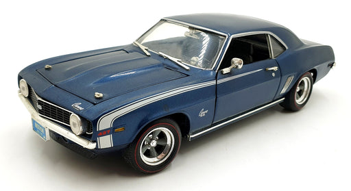 Ertl 1/18 Scale Diecast 12226B - 1969 Chevrolet Camaro SS - Met Blue
