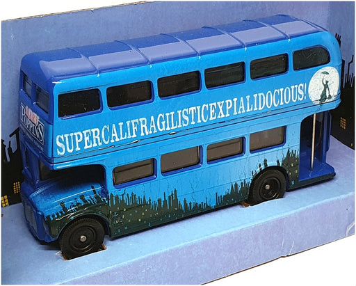 Corgi Appx 12cm Long Diecast 01833 - Routemaster Bus (Mary Poppins) Blue