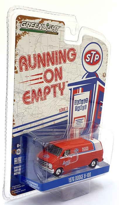 Greenlight 1/64 Scale 41030-C - 1976 Dodge B-100 - Red