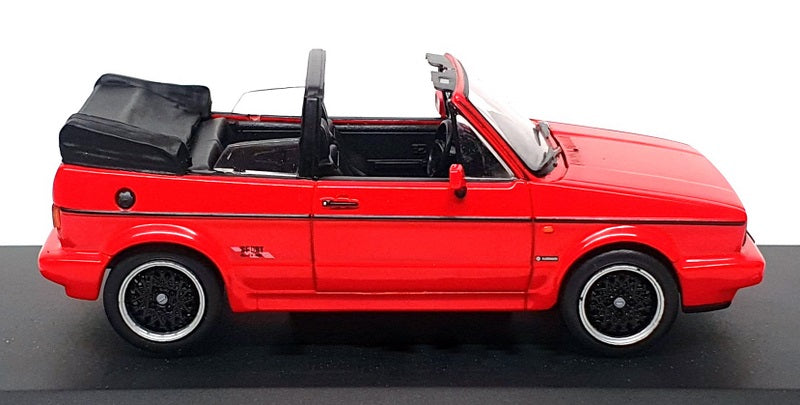 Solido 1/43 Scale Diecast S4315801 - Volkswagen Golf 1 Cabriolet Sportline - Red
