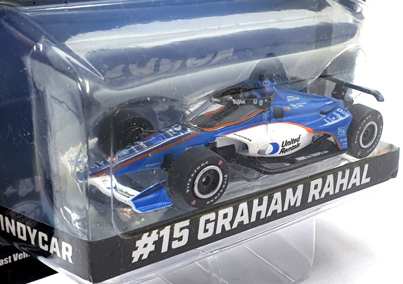 Greenlight 1/64 Scale 11561 NTT Indycar Series #15 G. Rahal - Blue/Black