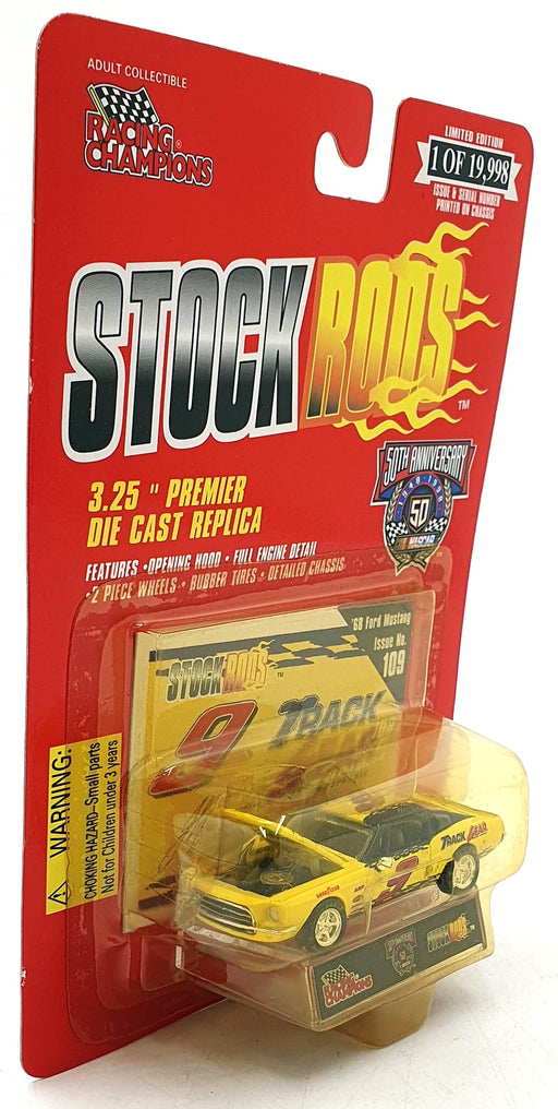 Racing Champions Stock Rods 3.25" 6700 #109 - Ford Mustang Nascar #9 Track Gear