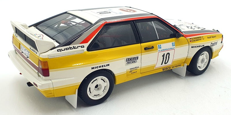 Autoart 1/18 Scale 88402 - Audi Rallye Quattro #10 S.Blomqvist Acropolis