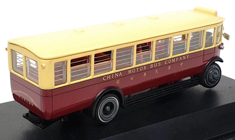 ABC Models 1/76 Scale 001001 - 1926 PLSC Leyland Lion 2Dr Bus CMB - Cream/Dk Red