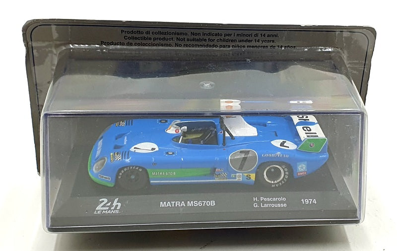 Altaya 1/43 Scale 19325H - Matra MS670B #7 24H Le Mans 1974