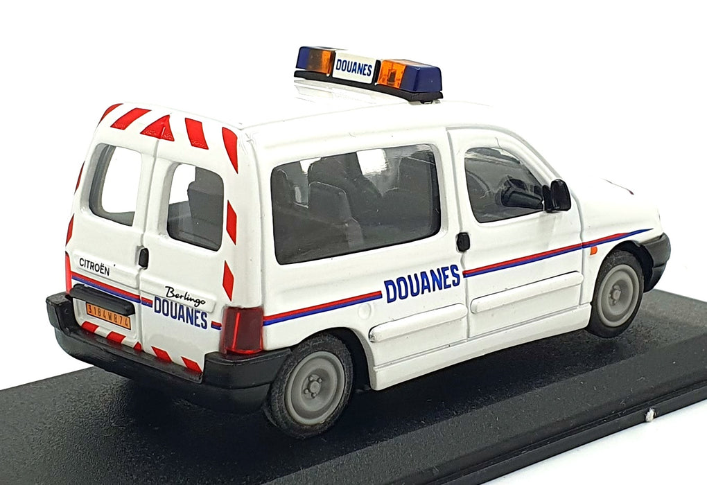 Eligor 1/43 Scale 100794 - Citroen Berlingo Douanes Van - White