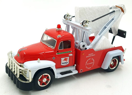 First Gear 1/34 Scale 19-1893 - 1955 Diamond-T Tow Truck - Mobil Gas