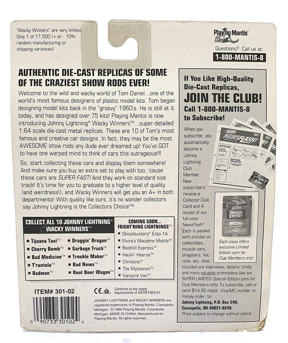 Johnny Lightning 1/64 Scale 301-02 Wacky Winners Root Beer Wagon Red