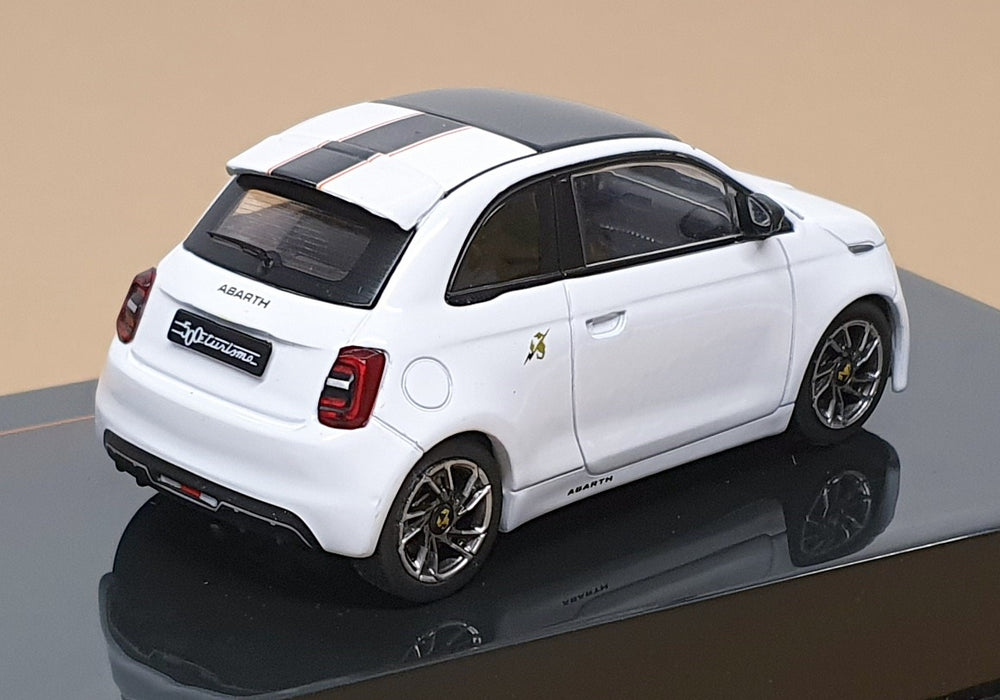 Ixo Models 1/43 Scale Diecast MOC345.22 - 2024 Fiat Abarth 500e - White