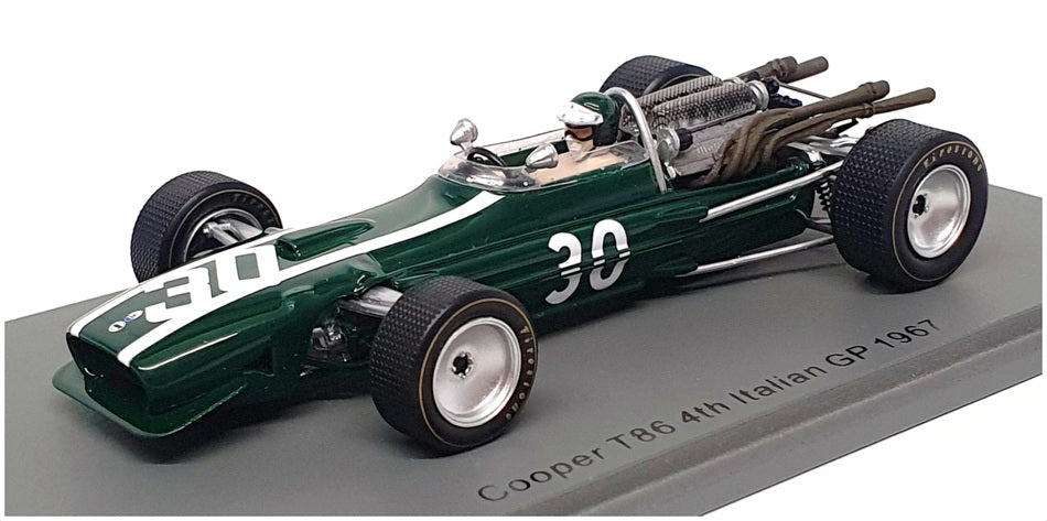 Spark 1/43 Scale S5298 - F1 Cooper T86 4th Italian GP 1967 #30 J. Rindt
