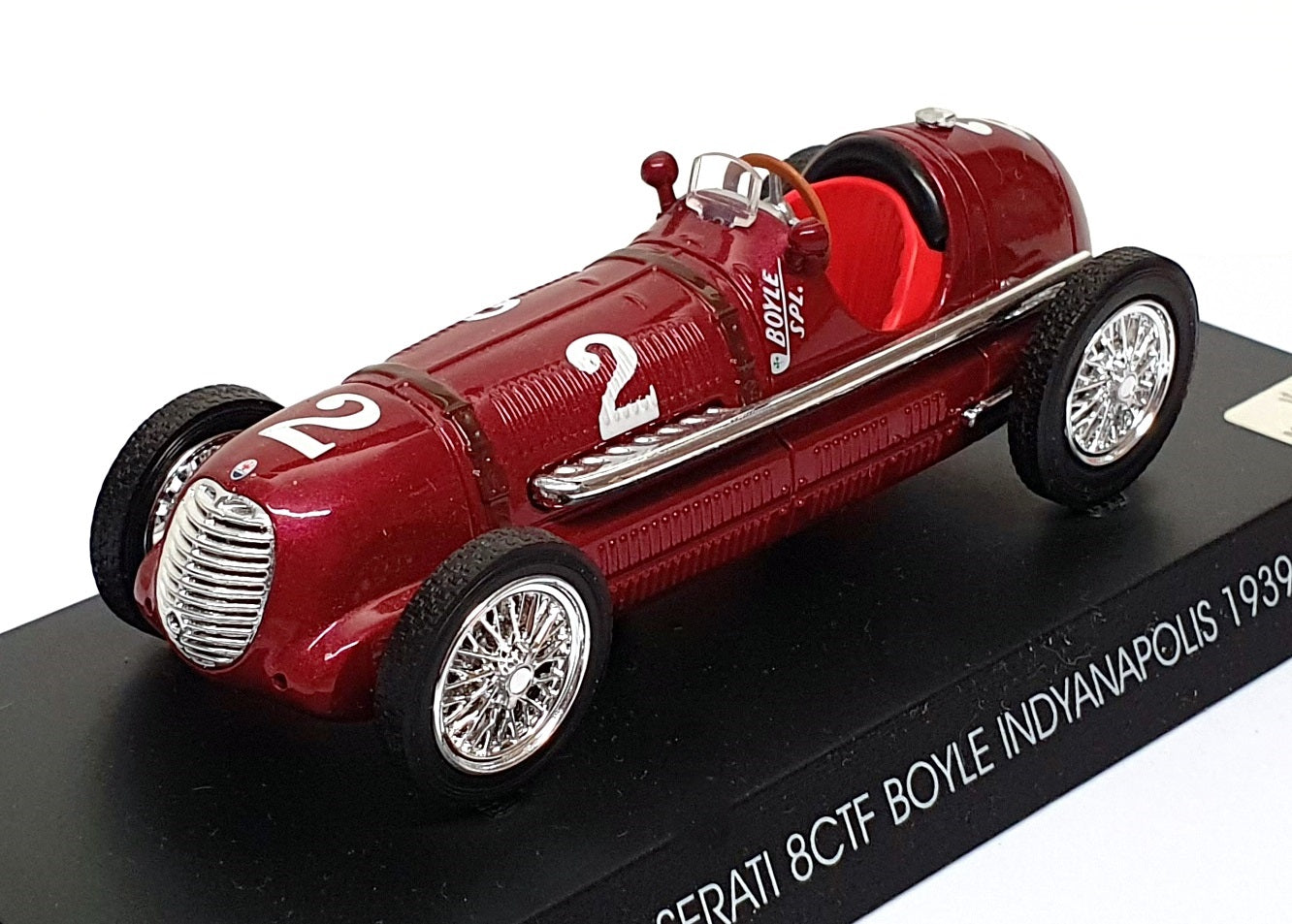 Altaya 1/43 Scale MAS02B - Maserati 8CTF Boyle #2 Indyanapolis 1939